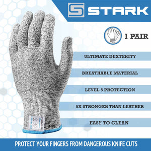 2-Pair Cut Resistant Gloves
